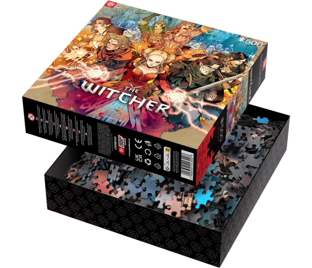 CENEGA The Witcher (Wiedźmin) Scoia'tael Puzzle 500 - 1133207 - zdjęcie 4